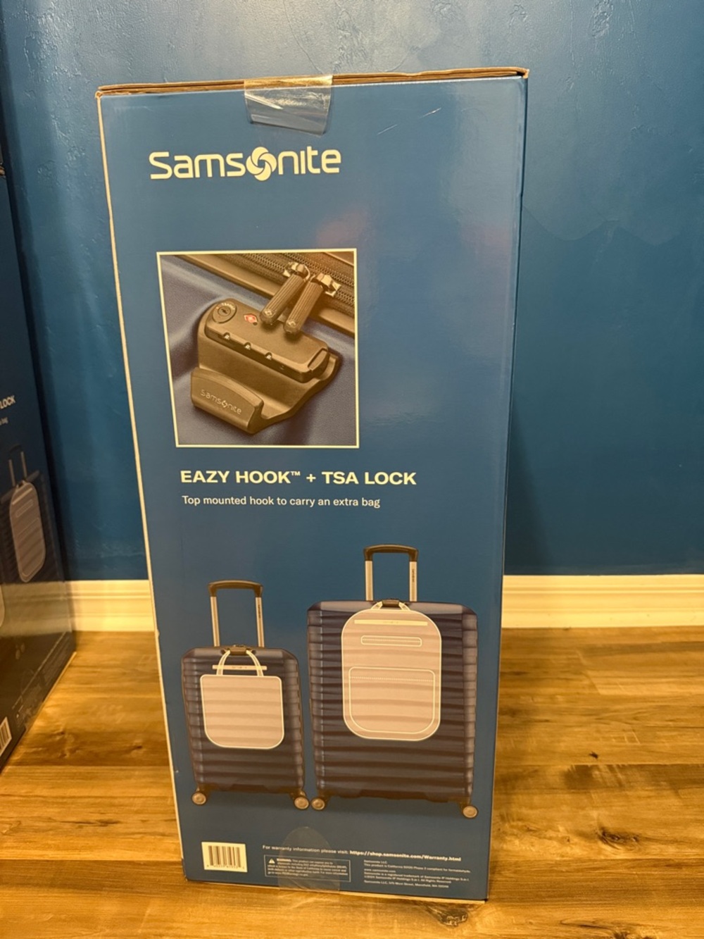 Samsonite Ridgeway 2 Hard Shell Luggage Set - Navy - Picture 4 of 4